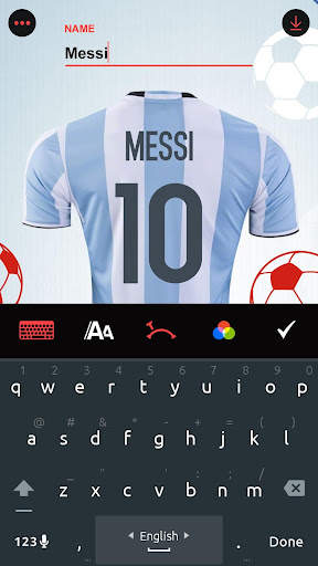 Make My Football Jersey screenshot 3