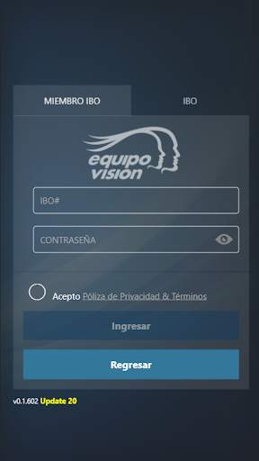 eVision App screenshot 2