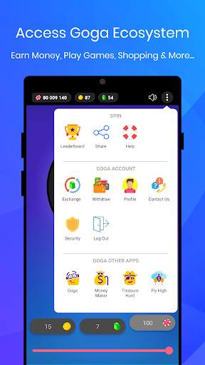 Spin: Try Your Luck & Earn Money, Gift Card, Bonus स्क्रीनशॉट 4