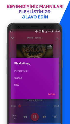 Music cloud app screenshot 3