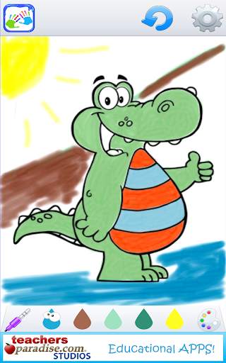 Kids Finger Painting Coloring screenshot 10