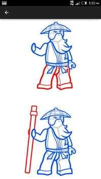 Draw Lego Ninjago screenshot 3