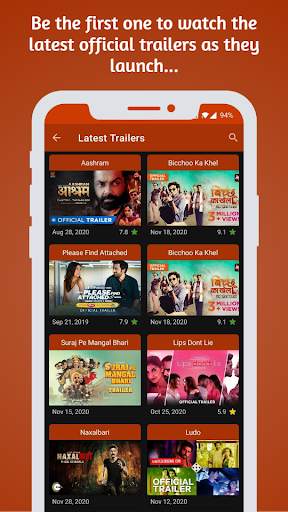WebFlix - Web Series and Movie Trailers screenshot 3