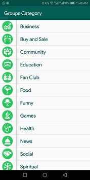 Groups App for WhatsApp screenshot 3