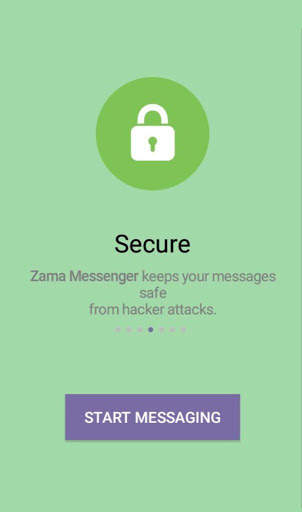Zama Messenger screenshot 2