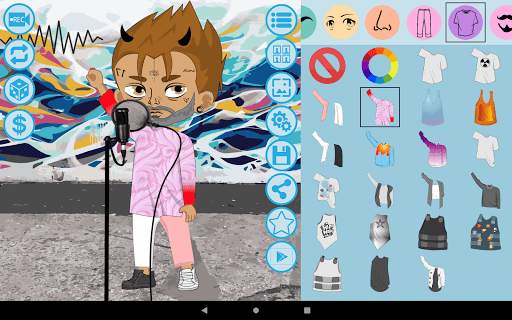 Avatar Maker: Rap star screenshot 22