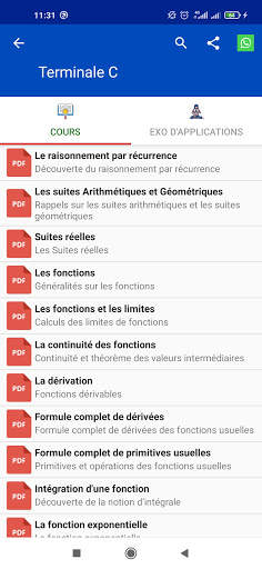 Ekolo Soutien Scolaire: Cours, Exercices, Sujets screenshot 11
