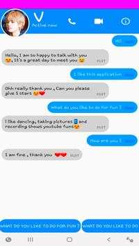 BTS Fake Messenger : V screenshot 2