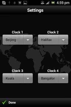 World Clock screenshot 3