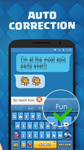 Royal Battle Keyboard Theme screenshot 5