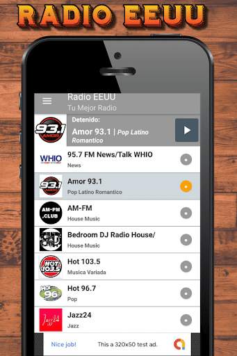Radio EEUU screenshot 1