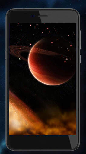 Space Fire World Live Wallpaper screenshot 3