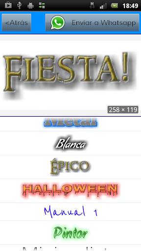 TextArt: Comparte textos screenshot 3