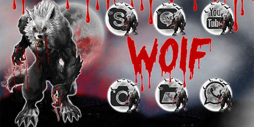 Horror Bloody Werewolf Theme screenshot 6