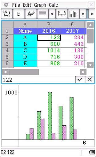 CASIO fx-CG500 screenshot 2