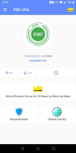 PRO VPN screenshot 1