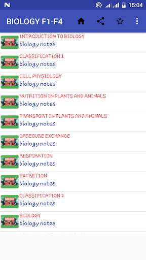 BIOLOGY FM1-FM4 NOTES   IGSE/8.44 PLUS REVISIONS скриншот 1