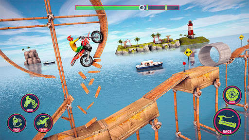 Moto Stunt: Juegos de motos screenshot 23