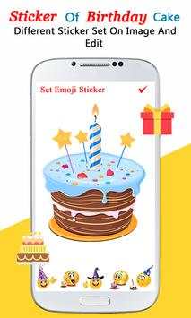 Birthday Cake Editor: Name, Photos, Songs, GIFS screenshot 4