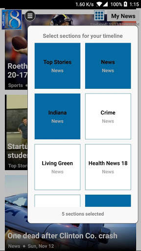 WLFI-TV News Channel 18 screenshot 2