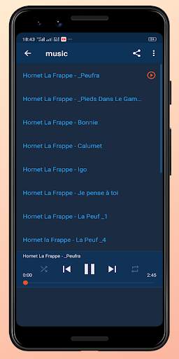 Hornet La Frappe musicأغاني وخلفيات بدون نت 2020 screenshot 2