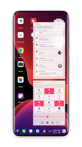 OS13 Theme for launcher screenshot 4