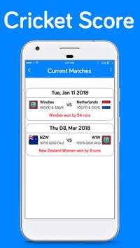 Live Cricket Score 2018 screenshot 4