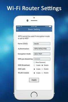 Router Settings & Setup - WiFi Connection Manager screenshot 4