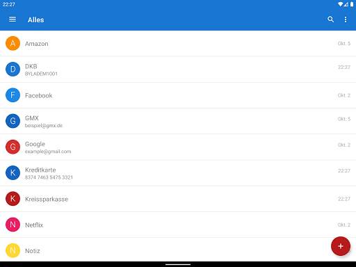My Passwords Passwort-Manager screenshot 1