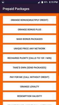 Orange All Codes screenshot 4