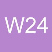 Weather 24  | Weather forecast  | Rain radar icon