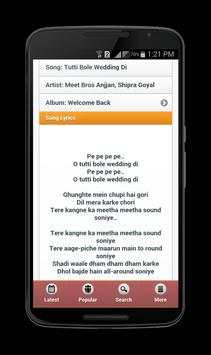 iLyrics Bollywood Song screenshot 5