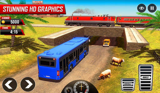 Offroad Tracks Bus Racing: Driving games screenshot 7