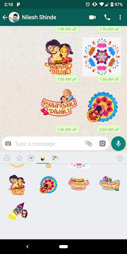 Diwali Stickers for WhatsApp,  WAStickerApps screenshot 2