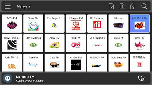 Radio Malaysia Online  - Malaysia Am Fm screenshot 3