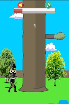 Ninja Timber Games screenshot 4