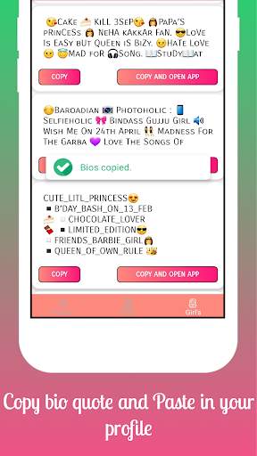 Bios Ideas for Social Media : Tik Bios screenshot 6