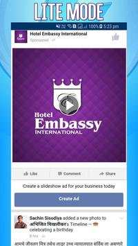 Fast Speed, Lite Mode and Data Saver for Facebook screenshot 1