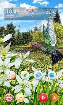 Lark Birds Parallax V Launcher Theme screenshot 2