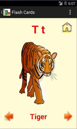 A..Z Letters Flash Cards screenshot 2