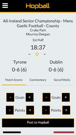 Hopball - GAA Live Scores and Results screenshot 3