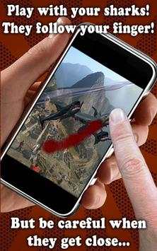 Shark Fingers 3D Aquarium FREE screenshot 2