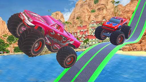 Unmöglicher Monstertruck-Stunt screenshot 3