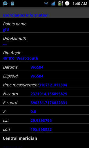 Geological Compass screenshot 5