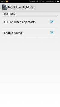 Night Flashlight Pro screenshot 3