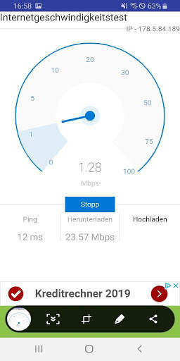 Speedtest Internet screenshot 1