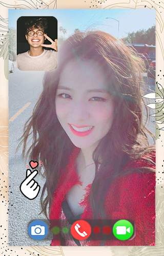 Jisoo Video Call Blackpink- Video Call Simulation screenshot 8