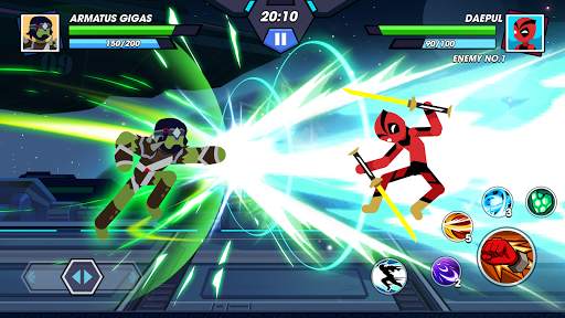 Stickman Fighter Infinity - Super Action Heroes screenshot 5