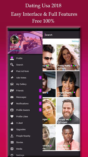 Dating USA - Dating app Free скриншот 2