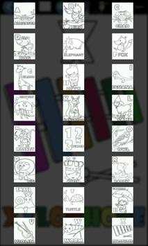 Alphabet Coloring Book screenshot 3